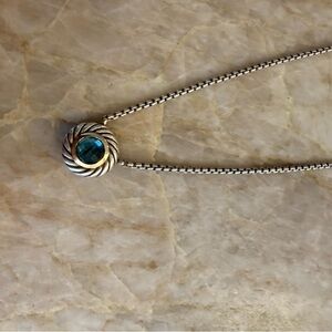 David Yurman Cable Cookie Necklace